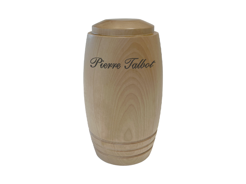 FLIBOTTE - Merisier - Bois - Vue de face - Urne