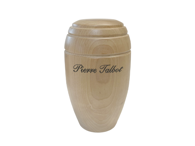 LABOSSIERE - Merisier -Bois - vue de face - Urne